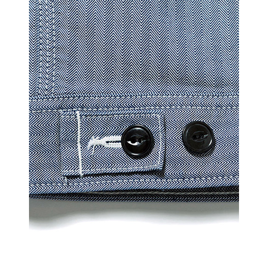 Lee メンズジップアップジャケット ヒッコリー　LWB06001-x/18