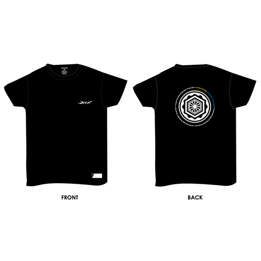 DEEN　ワークウェアTシャツ「Kamon」　DNTS4-BK