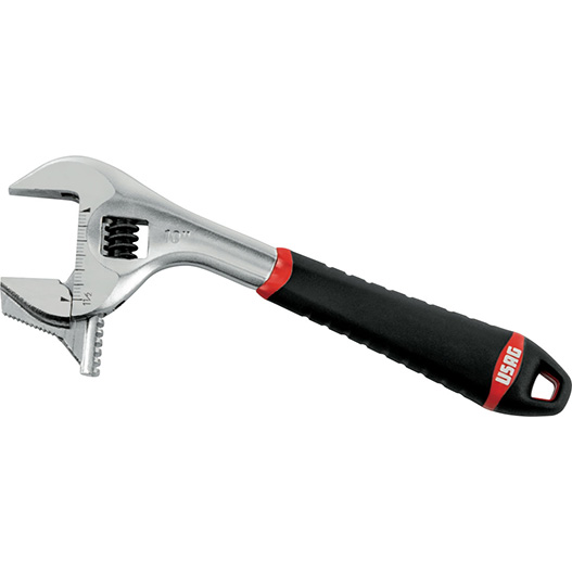 ウーザック　リバーシブルモンキーレンチ（パイプレンチ兼用）　