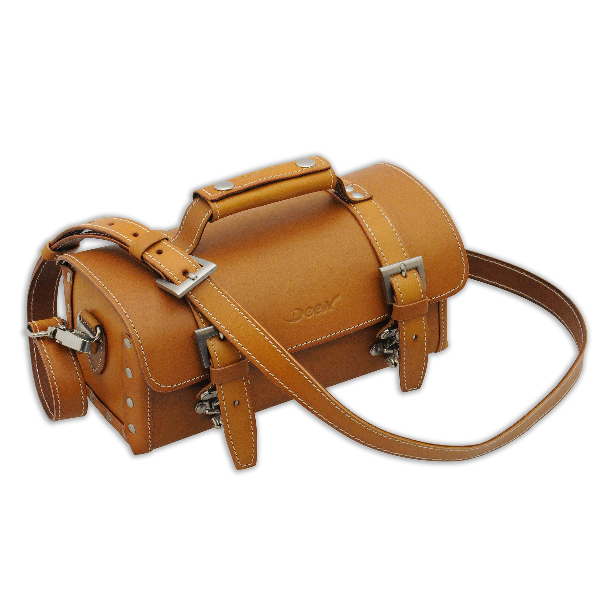 DEEN　レザーツールバッグ・ハニーブラウン（ショルダー付き）　DNHB-01HBR/S