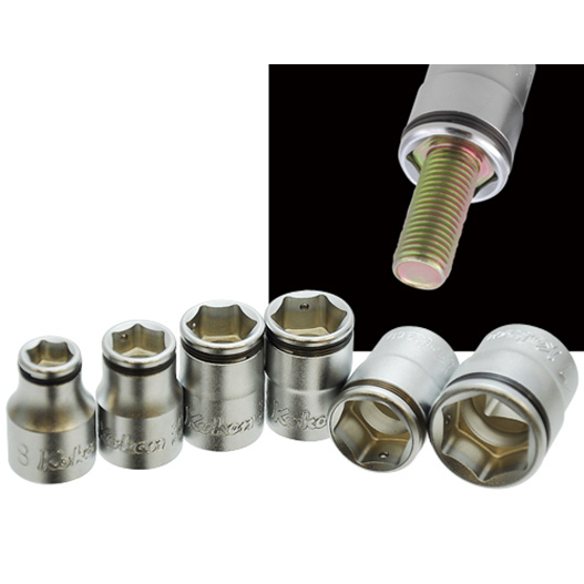 コーケン　3/8SQ　ナットグリップソケット6pcセット