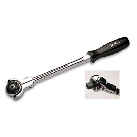 DEEN　3/8SQスイベルラチェット（275mm）　