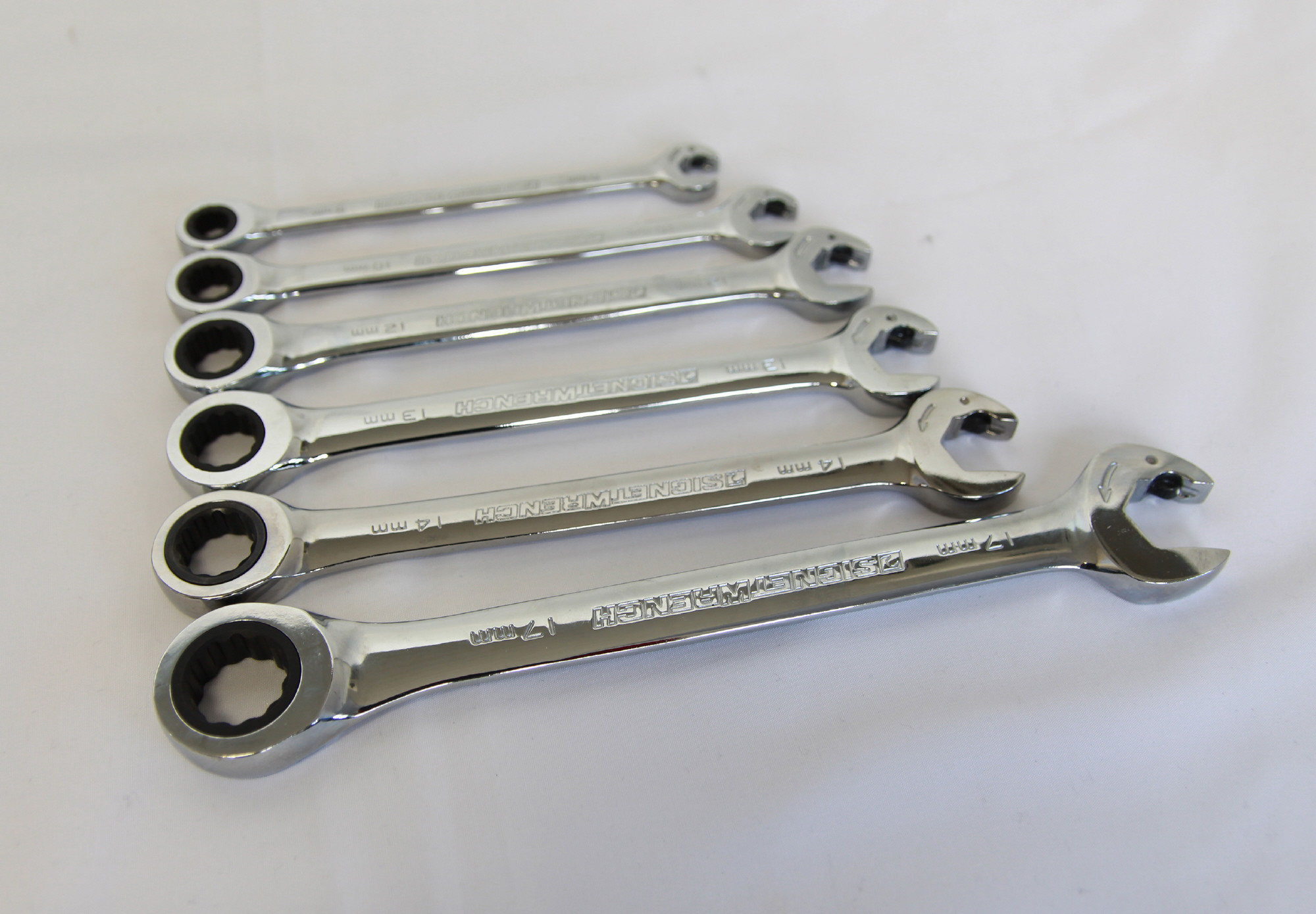【ギア得DAY限定品】シグネット　コンビネーションラチェットレンチセット 6pcs