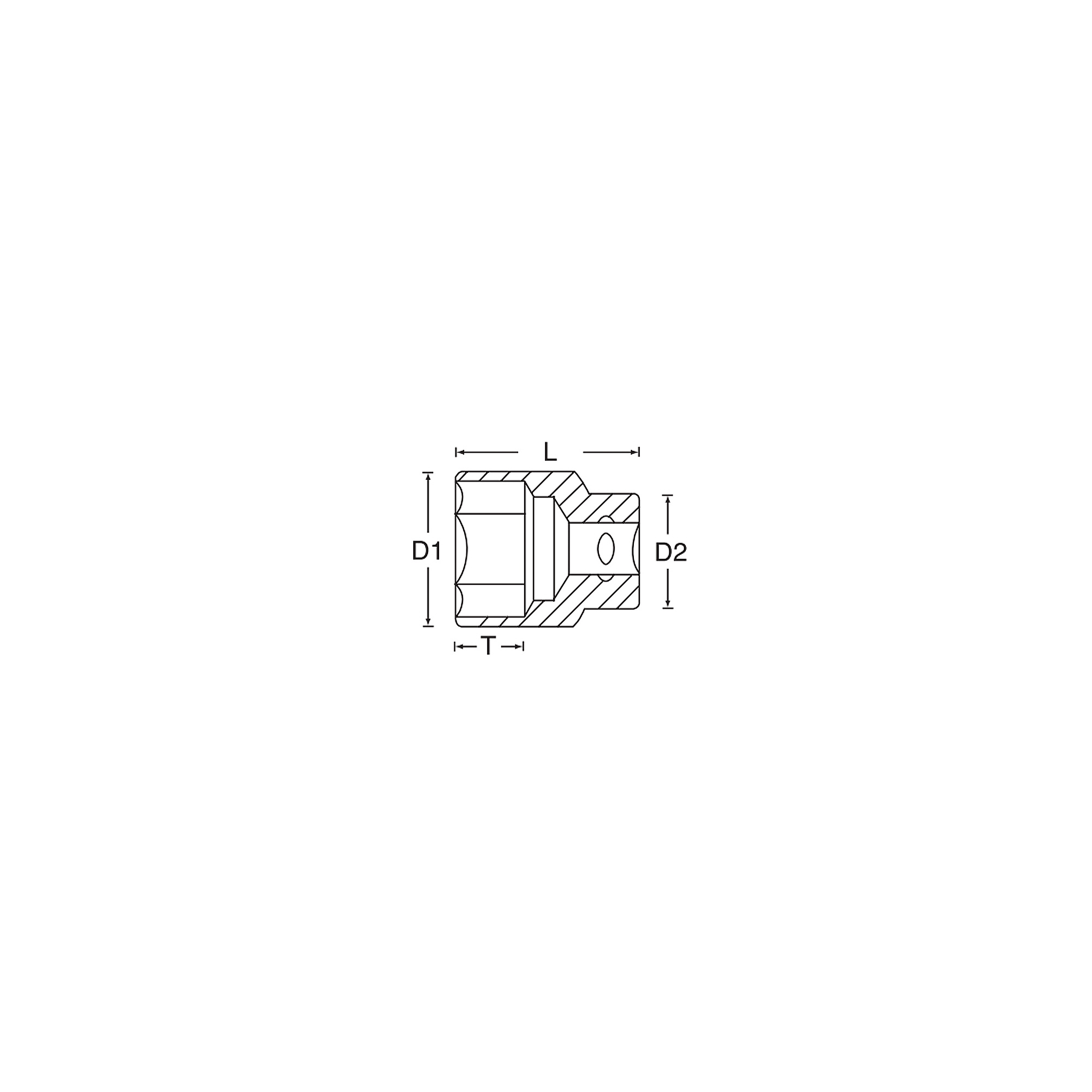 シグネット　1/2DR 18MM ｿｹｯﾄ (12角)　13373