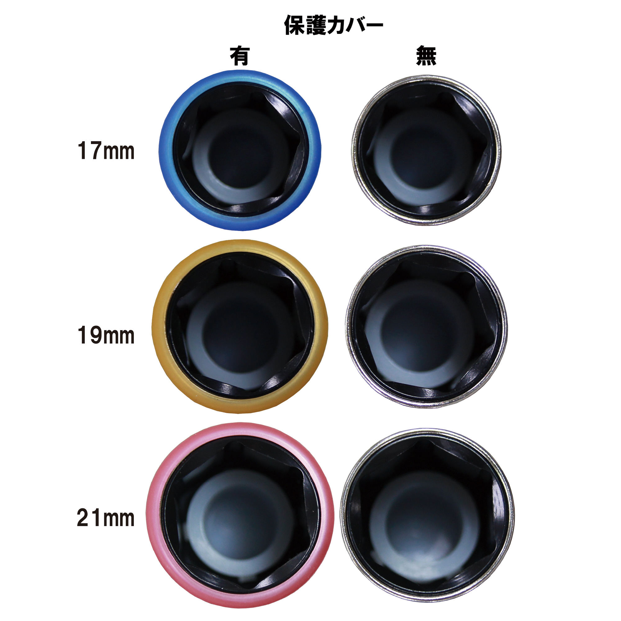 シグネット 1/2SQ ホイールナット用インパクトソケット 19MM 23339