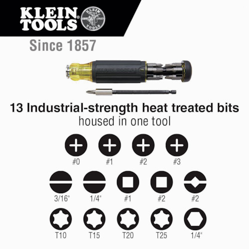 ＫＬＥＩＮ　マルチビットドライバー　長さ調整機能付き　32303