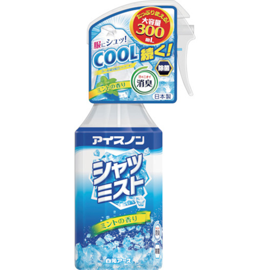 アイスノン シャツミスト ミントの香り 大容量つめかえ用 02464-0