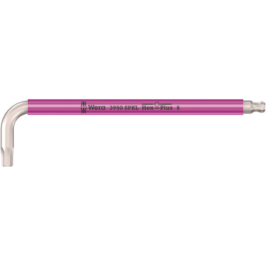 ヴェラ 3950 SPKL HEX－PLUS ステンレス六角レンチ 8.0 PINK