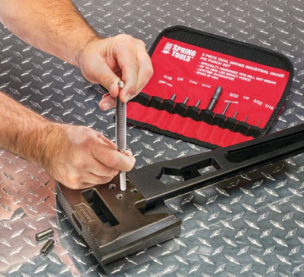 SPRING TOOLS 工業用ピンポンチセット スチールチップ IPPS20