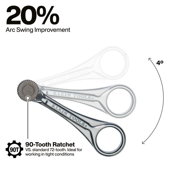 クラインツール　 マグネティックスリムミニラチェット　65200MAG