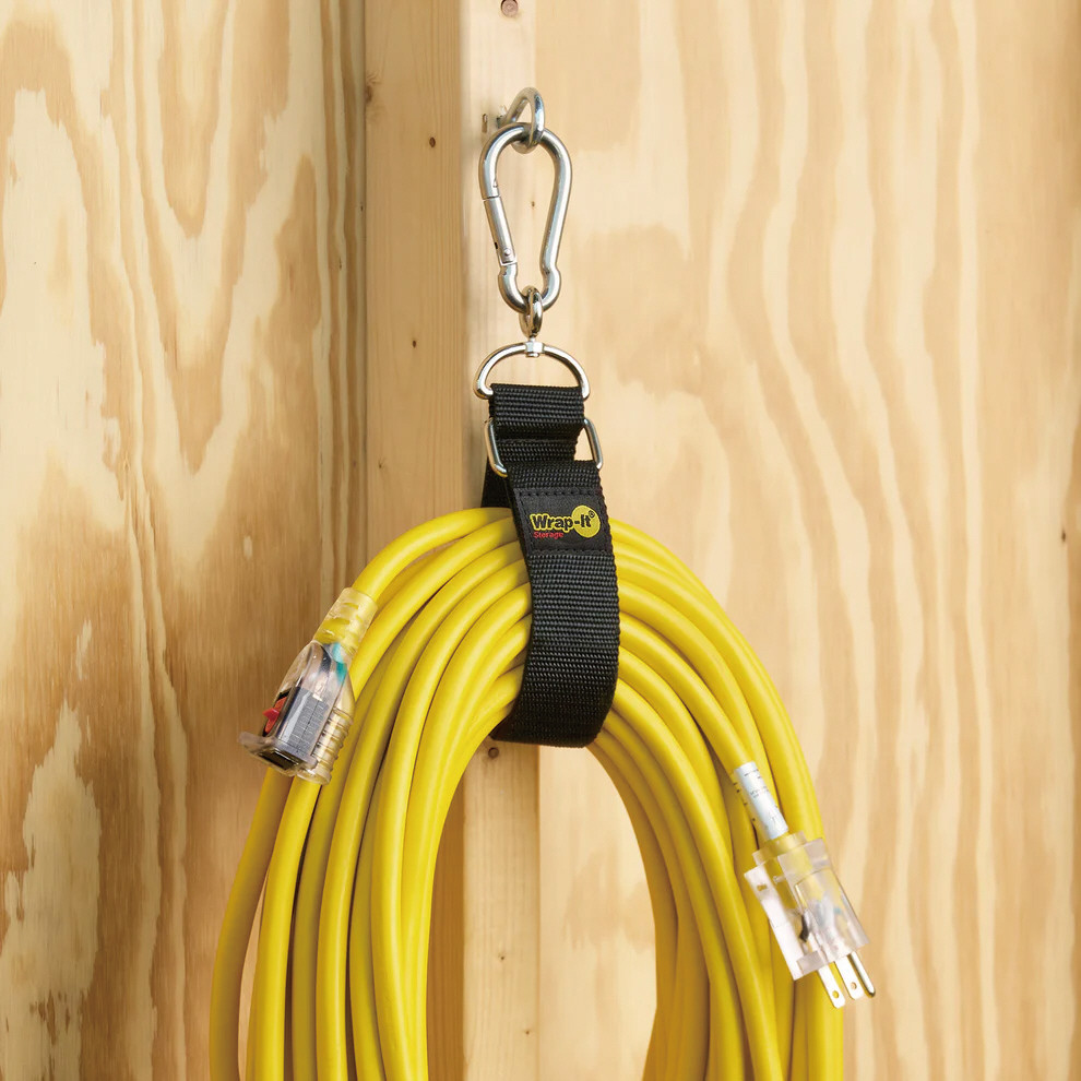 100-HNH-18BL ｶﾗﾋﾞﾅ付収納ｽﾄﾗｯﾌﾟ 18ｲﾝﾁ BK　100-HNH-18BL