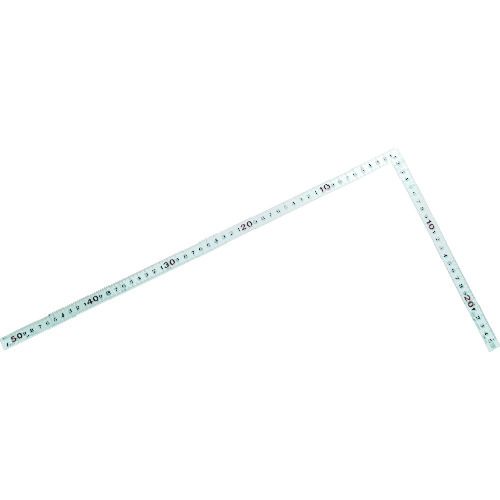 シンワ　鉄工用曲尺平ぴたシルバー５０ｃｍ
