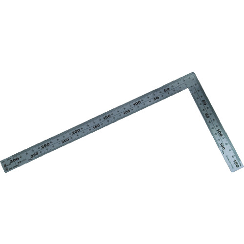 シンワ　曲尺ステン３０ｃｍ厚手広巾表裏ｃｍ目盛