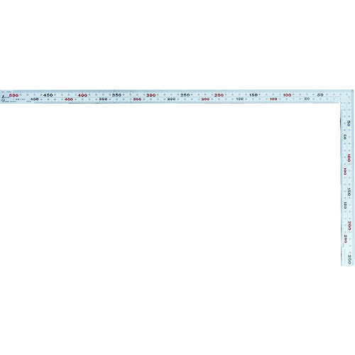 シンワ　厚手広巾シルバー５０ｃｍ８段目盛