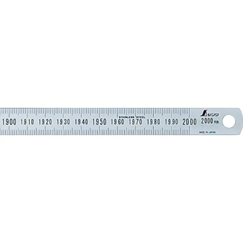 シンワ 直尺ステン 2000mm JIS | 工具用品専門通販は