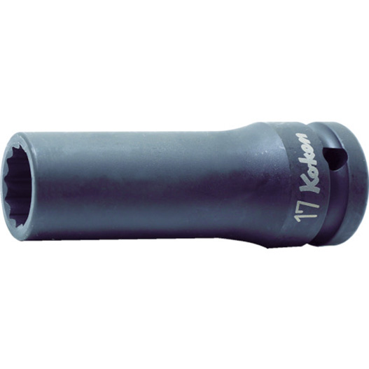 コーケン　1/2SQ インパクト12角ディープソケット　19ｍｍ　14305M-19