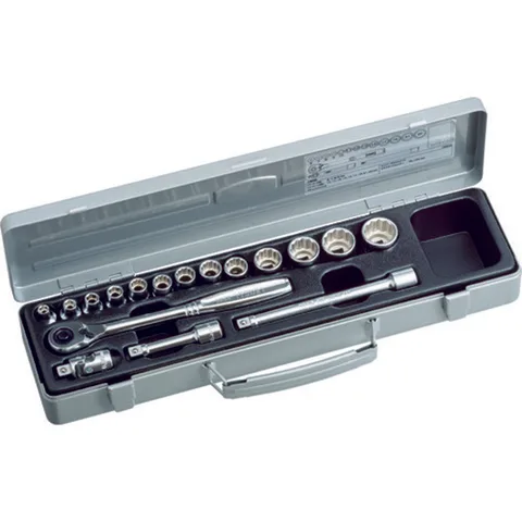 TONE ソケットレンチセット 12角タイプ 差込角12．7mm 16点