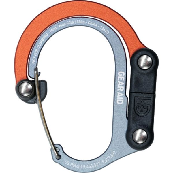 Gear Aid カラビナ型フック ヒーロークリップ ミニ 210011-___