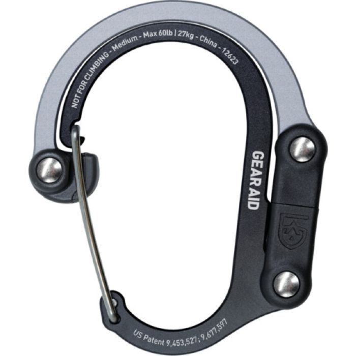 Gear Aid カラビナ型フック ヒーロークリップ ミディアム 210013-___