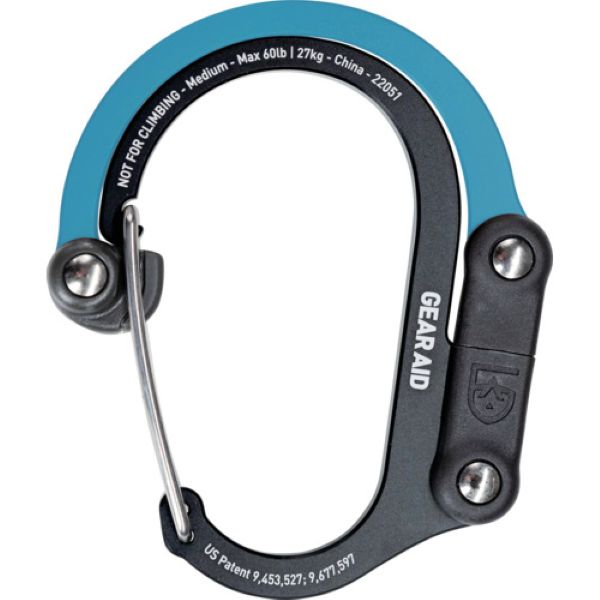 Gear Aid カラビナ型フック ヒーロークリップ ミディアム 210013-___