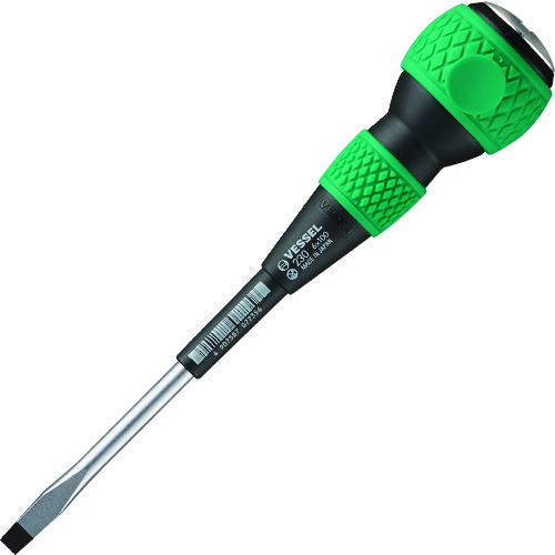 ベッセル　ボールグリップ貫通ドライバー　２３０　－６×１００　230-6-100