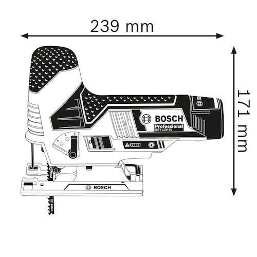 ボッシュ　コードレスジグソー　GST10.8V-LIH