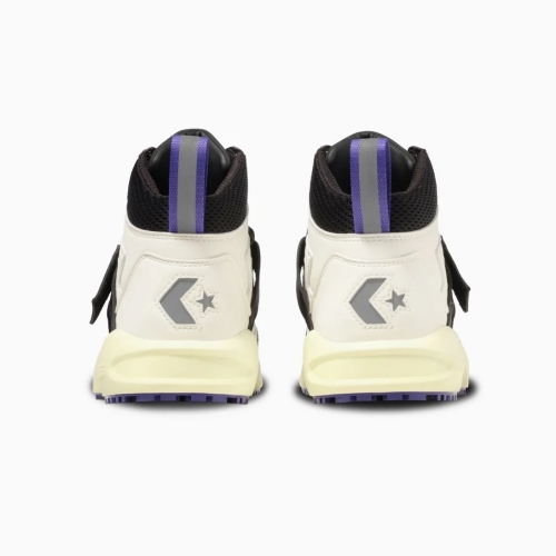 コンバース　RUN 'N SLAM PS WHITE/BLACK/PLUM　33701390