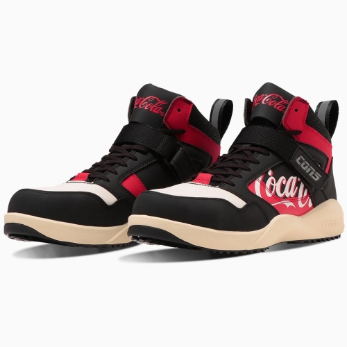 コンバース RUN 'N SLAM PS Coca-Cola BLACK/RED 33701430