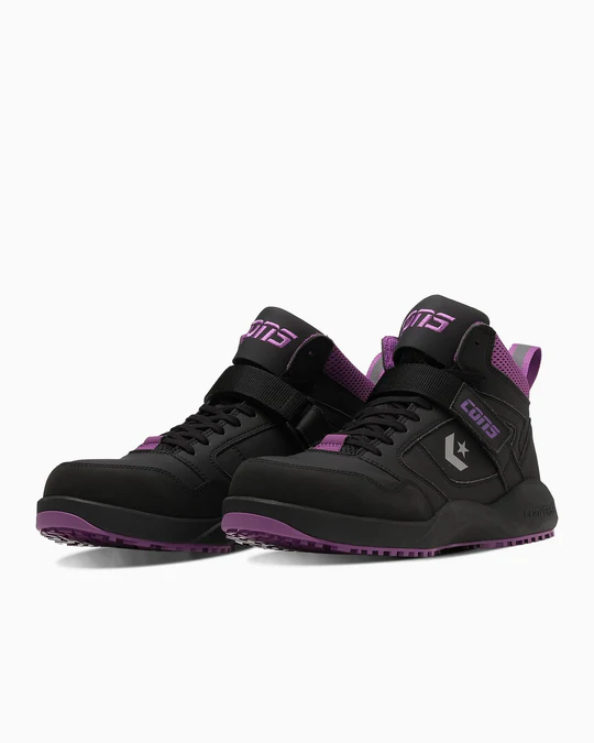 コンバース　RUN 'N SLAM PS　BLACK/PURPLE　33701640