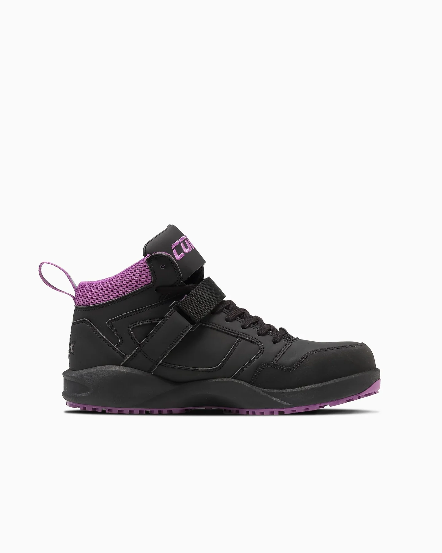 コンバース　RUN 'N SLAM PS　BLACK/PURPLE　33701640