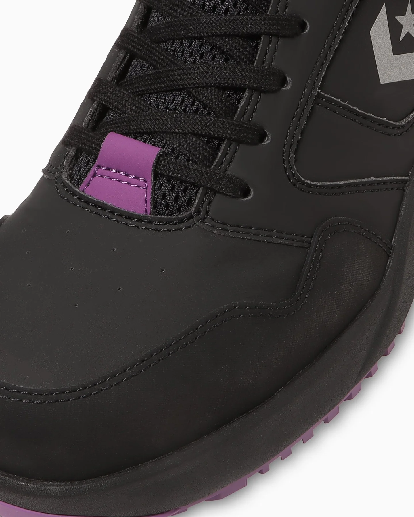 コンバース　RUN 'N SLAM PS　BLACK/PURPLE　33701640