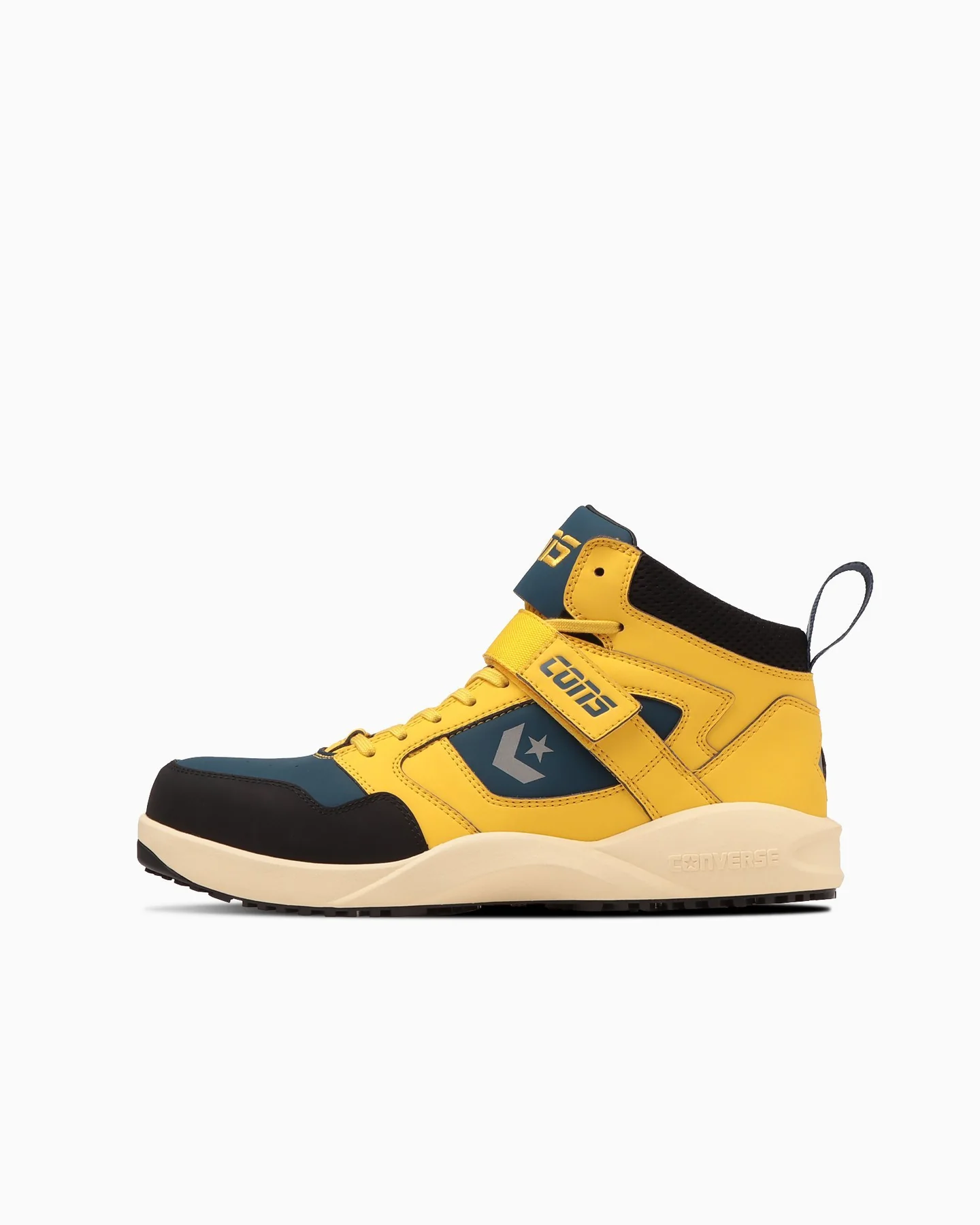 コンバース　RUN 'N SLAM PS　YELLOW/NAVY　33701641