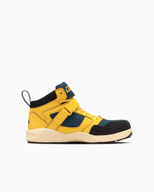 コンバース　RUN 'N SLAM PS　YELLOW/NAVY　33701641