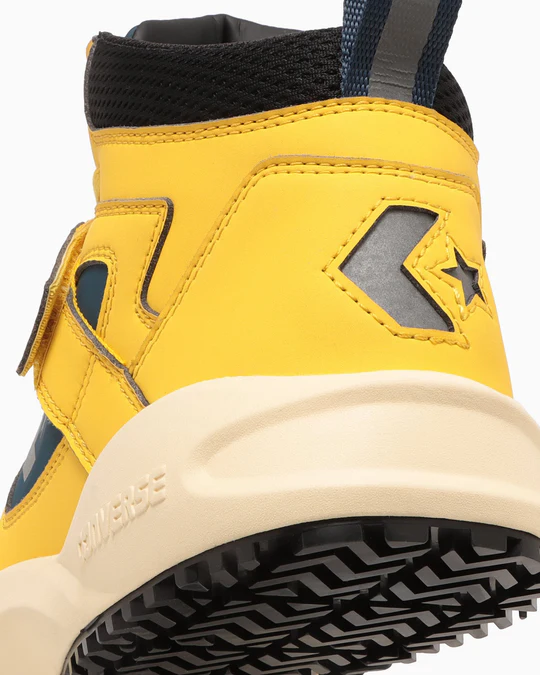 コンバース　RUN 'N SLAM PS　YELLOW/NAVY　33701641