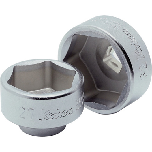 コーケン　3/8SQ　オイルフィルターソケット　全長24ｍｍ　27ｍｍ　3400M.24-27