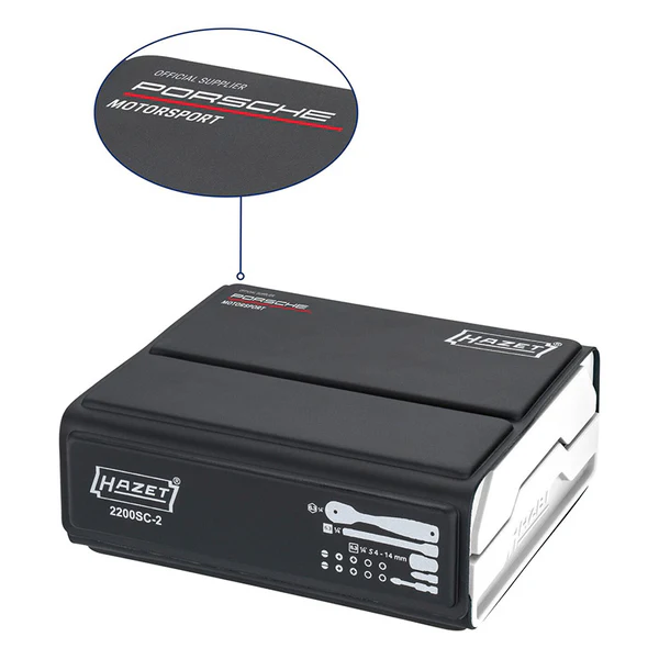 ハゼット HAZET SmartCase ﾚﾝﾁｾｯﾄ (Porsche) 2200SC-2-PD