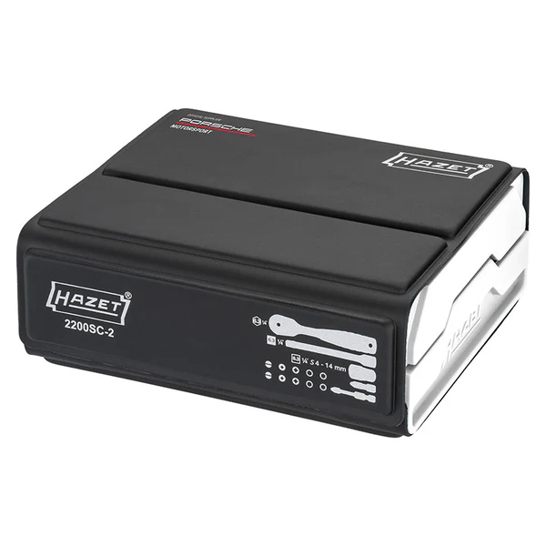 ハゼット HAZET SmartCase ﾚﾝﾁｾｯﾄ (Porsche) 2200SC-2-PD