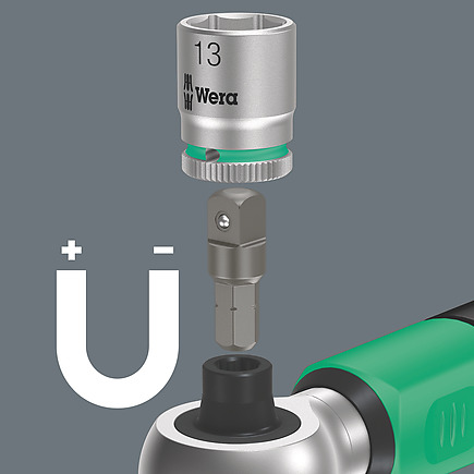 Wera 空転式トルクレンチ（プリセット型） A2セーフトルク 2〜12Nm 1/4ビット・ソケットセット 343974 ヴェラ 空転式トルクレンチ（プリセット型） Ａ２セーフトルク ２