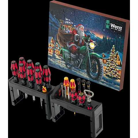 ヴェラ WERA-KFビットラチェットセット5点入 XMAS ed.2025 135823