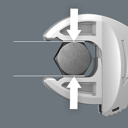 ヴェラ　6006　自動調整モンキーレンチ（両口）JOKER　XS/S　020330