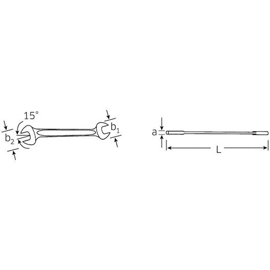 スタビレー 両口スパナ 10×12mm 10-10X12 | ファクトリーギア