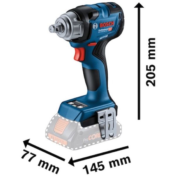 ボッシュ コードレスインパクトレンチ GDS18V-330HCH | 工具用品専門 