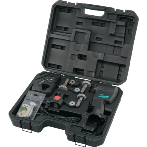 REX　電動フレア　RF0S2　（本体・バッテリー・充電器・ケース・クランプＸ３・クランプライナ・チューブカッター付）  424911