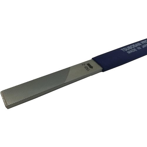 ツボサン　横に削るヤスリ　平　両面中目　引き切り用　YKB-2