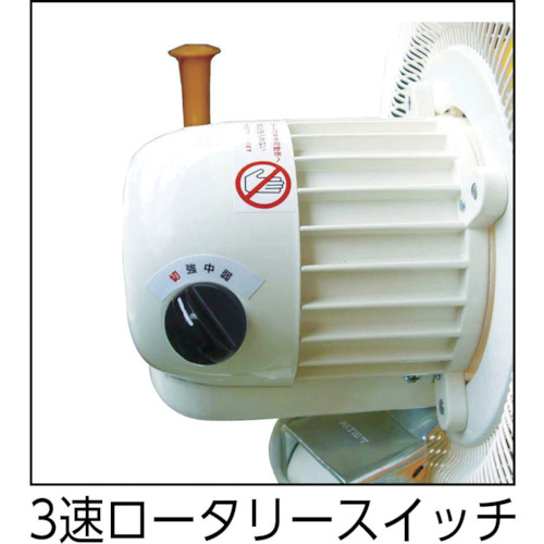 スイデン　工場扇（大型扇風機）スタンド型　樹脂ハネ４５ｃｍ　単相１００Ｖ　SF-45VS-1VP2