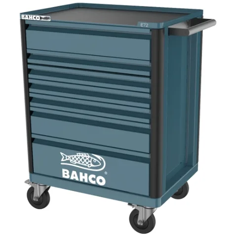 美品 バーコ　限定カラー　カスタム7段ローラーツールキャビネット　オプション付　BAHCO　 1472K7AYJS_s.webp