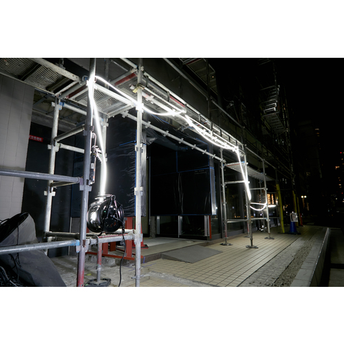 トラスコ　伸ばすだけで使えるドラム付ＬＥＤテープライト　両面発光　１０ｍ　シリコンタイプ　屋外用・防雨型　TLED-10
