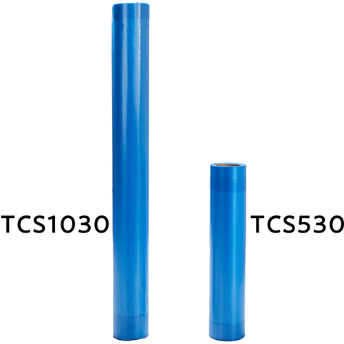 トラスコ　手で切れる粘着付養生シート　幅500mmX長さ30m　TCS530