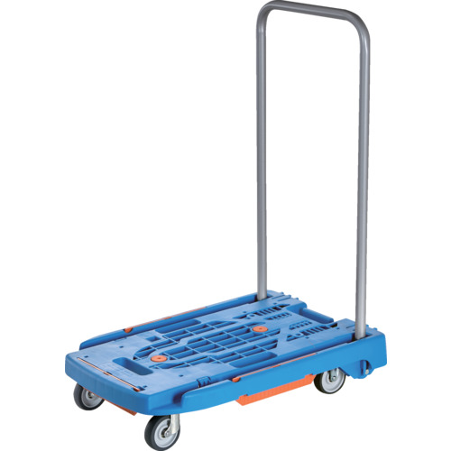 TRUSCO(トラスコ) アクロ PC製 省音車輪 600×390 レッド透明 ストッパー付き AC-1PC-R-S 台車 折りたたみ 軽量 : TRUSCO(トラスコ) アクロ PC製 省音車輪 600×390