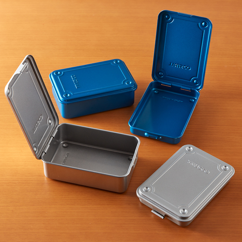 トラスコ トランク型工具箱 154X105X29 アーセナルグレー T